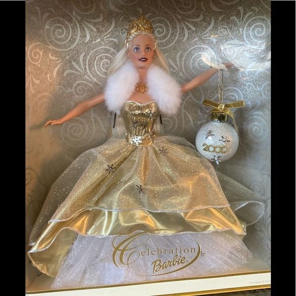 Mattel 2000 Celebration Barbie Hallmark #28269 NIB - Picture 2 of 5